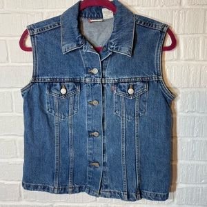 Levi’s Denim Red Tab Vest Jacket